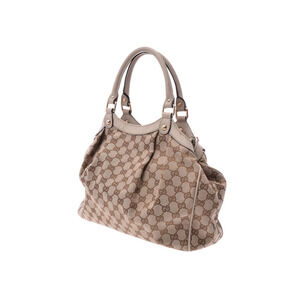 Gucci GG bag Sukey beige canvas tote
